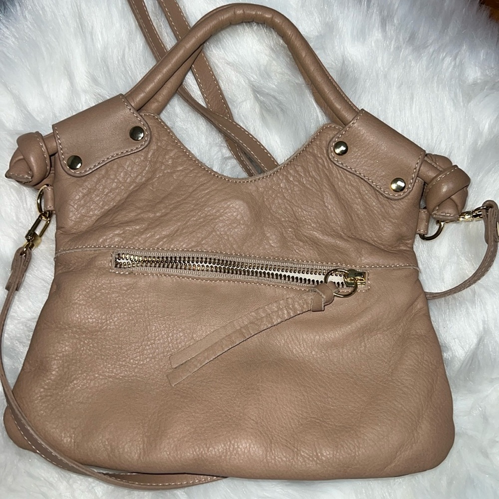Pietro NYC 1982 Genuine Italian Leather Crystal Pink Bag/Crossbody